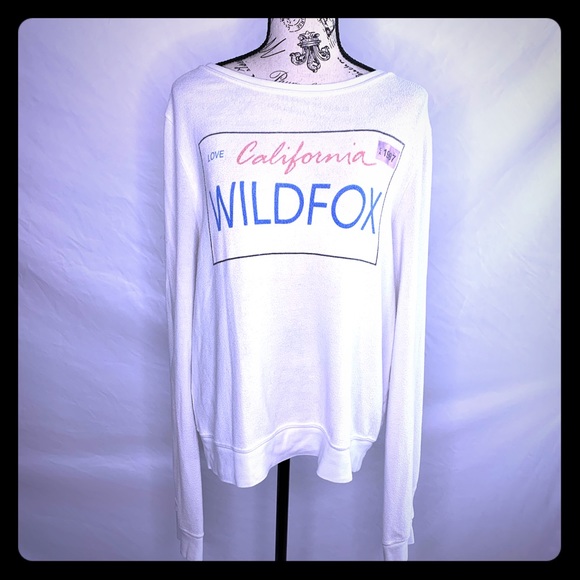 RARE Wildfox license plate jumper